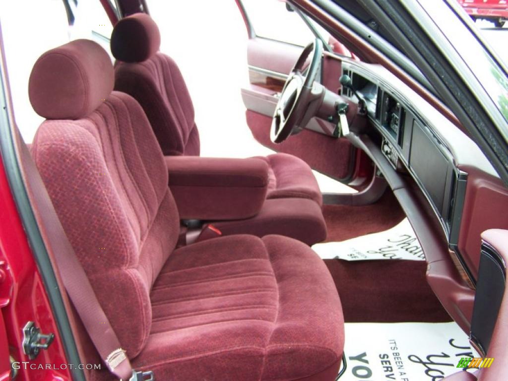 1997 LeSabre Custom - Santa Fe Red Pearl / Bordeaux Red photo #12