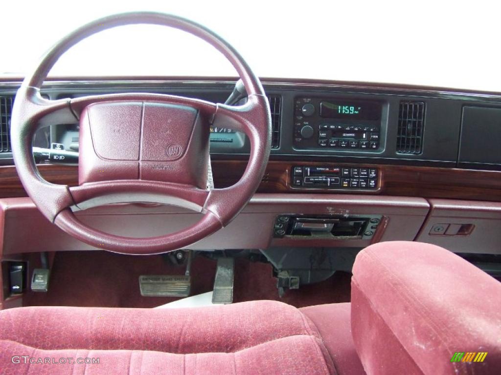 1997 LeSabre Custom - Santa Fe Red Pearl / Bordeaux Red photo #13