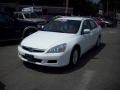 2007 Taffeta White Honda Accord SE Sedan  photo #1