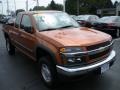 2006 Sunburst Orange Metallic Chevrolet Colorado LS Extended Cab 4x4  photo #3