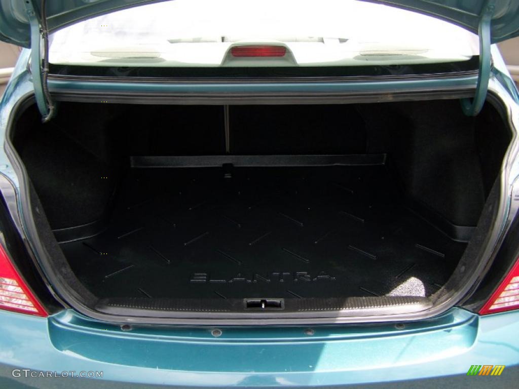 2006 Elantra Limited Sedan - Spruce Green / Beige photo #10