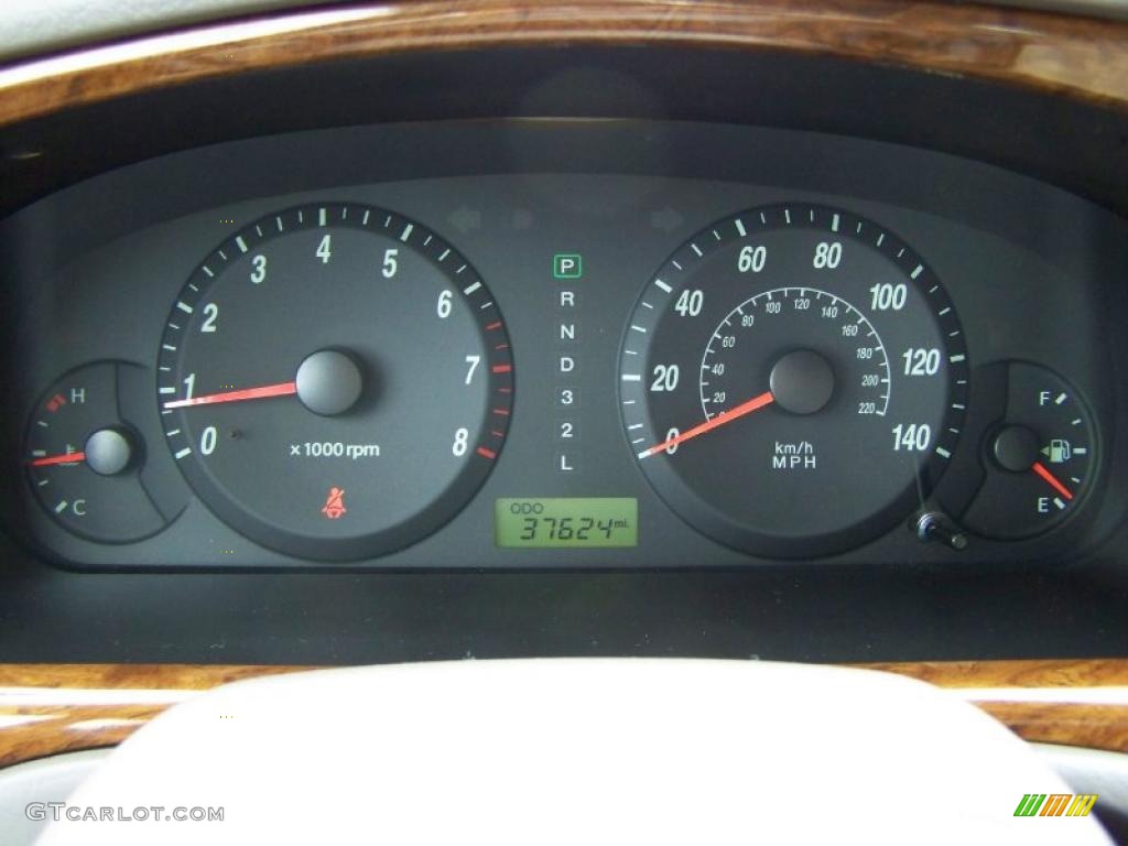 2006 Elantra Limited Sedan - Spruce Green / Beige photo #15