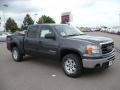 2010 Storm Gray Metallic GMC Sierra 1500 SLE Crew Cab 4x4  photo #1