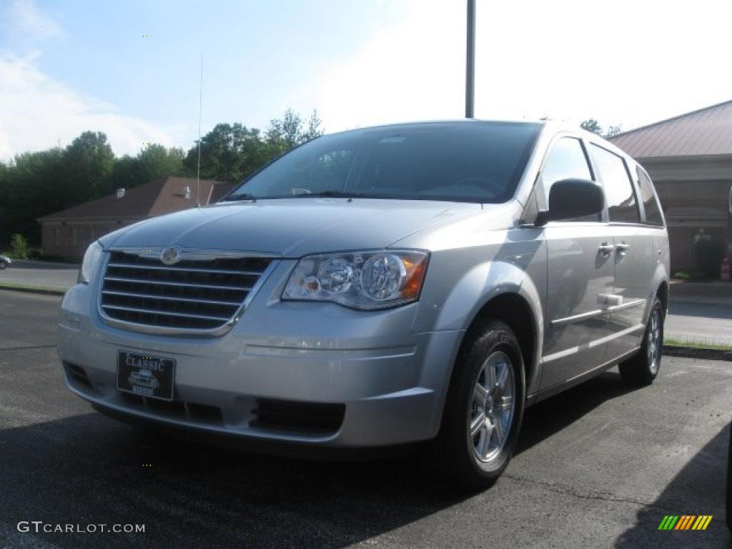 2010 Town & Country LX - Bright Silver Metallic / Dark Slate Gray photo #1