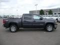 2010 Storm Gray Metallic GMC Sierra 1500 SLE Crew Cab 4x4  photo #3