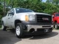 2010 Pure Silver Metallic GMC Sierra 1500 Extended Cab  photo #3