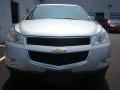 2010 Silver Ice Metallic Chevrolet Traverse LT AWD  photo #2