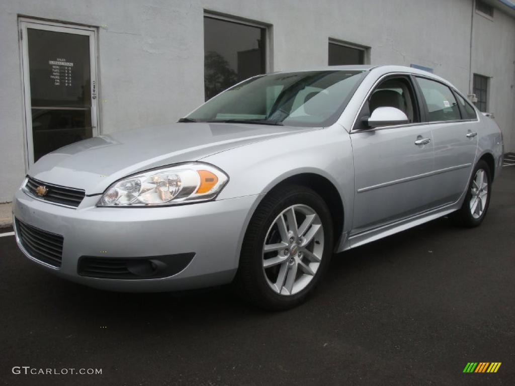 2010 Impala LTZ - Silver Ice Metallic / Gray photo #1