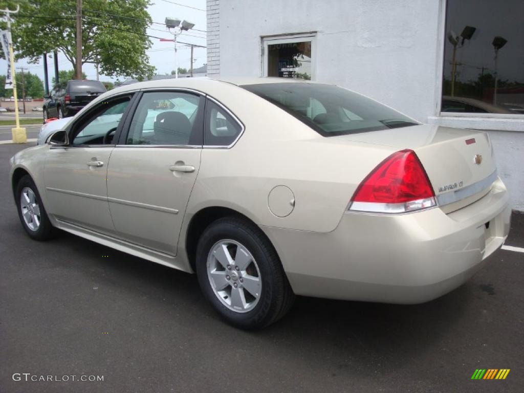 2010 Impala LT - Gold Mist Metallic / Ebony photo #4