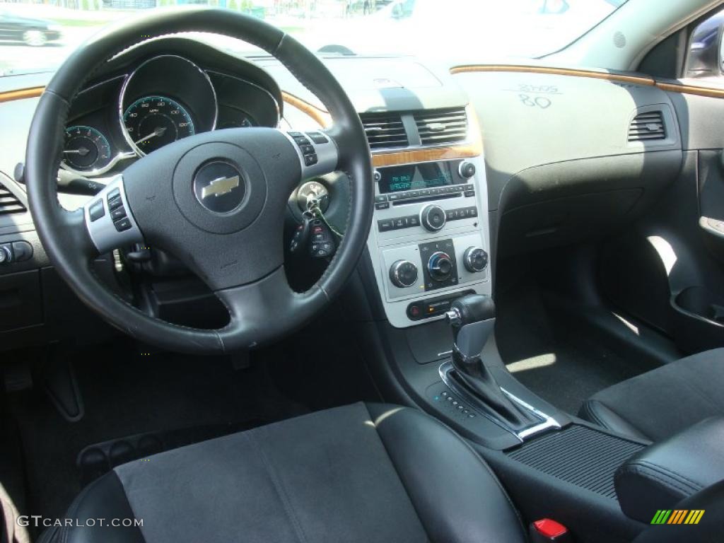 2008 Malibu LT Sedan - Imperial Blue Metallic / Ebony photo #14