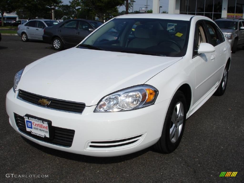 2010 Impala LS - Summit White / Neutral photo #1