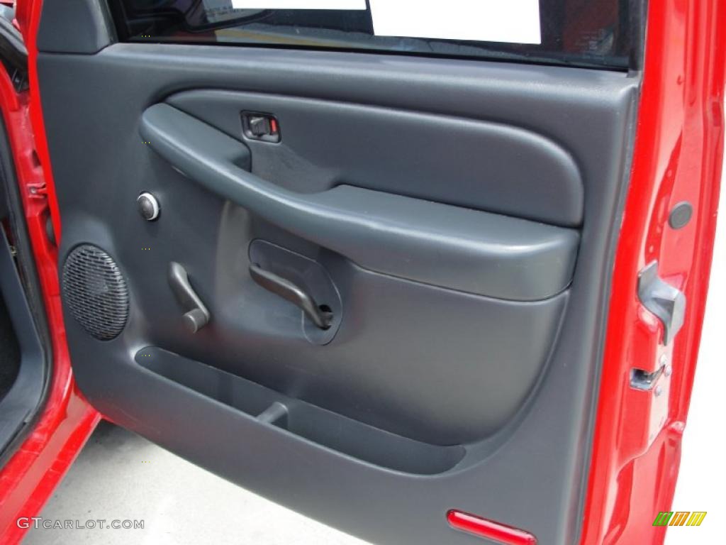 1999 Silverado 1500 Regular Cab - Victory Red / Graphite photo #22