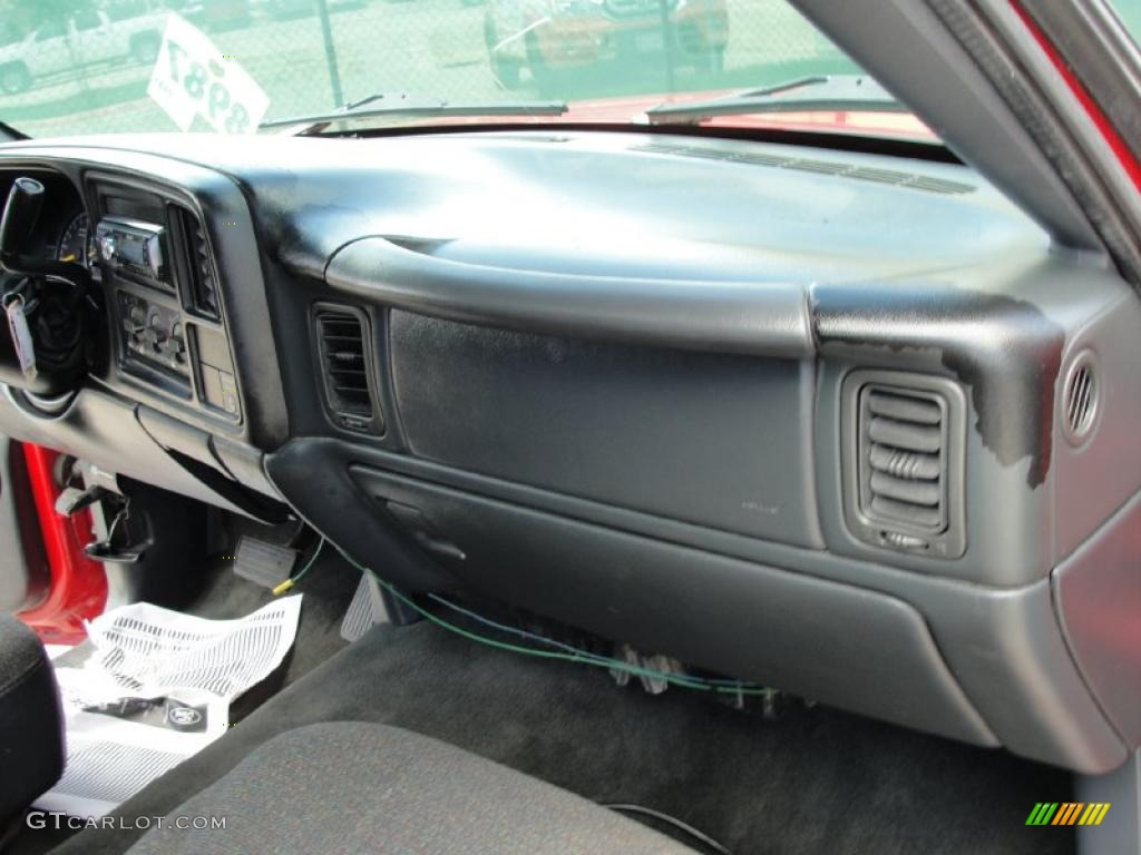 1999 Silverado 1500 Regular Cab - Victory Red / Graphite photo #23