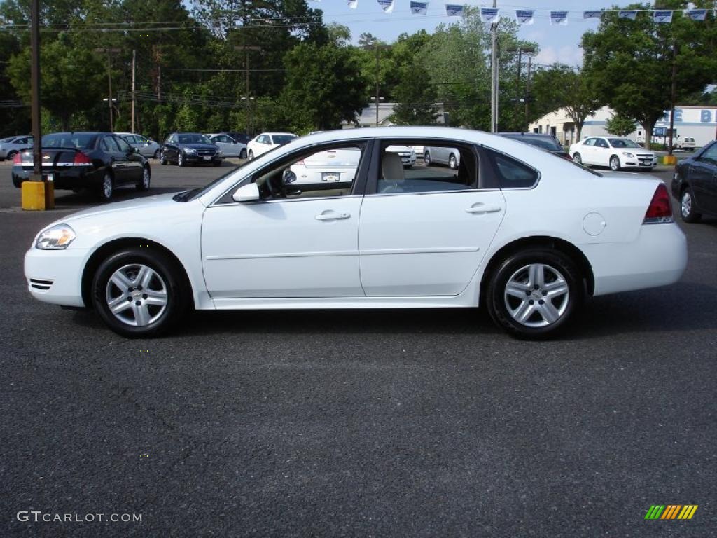 2010 Impala LS - Summit White / Neutral photo #9