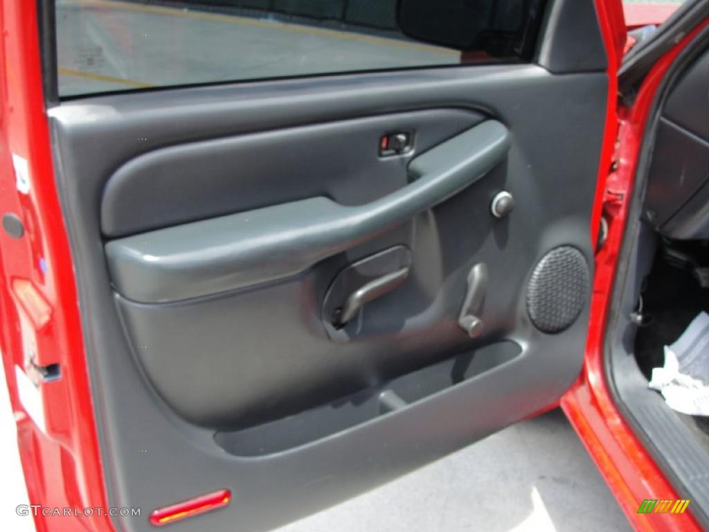 1999 Silverado 1500 Regular Cab - Victory Red / Graphite photo #25