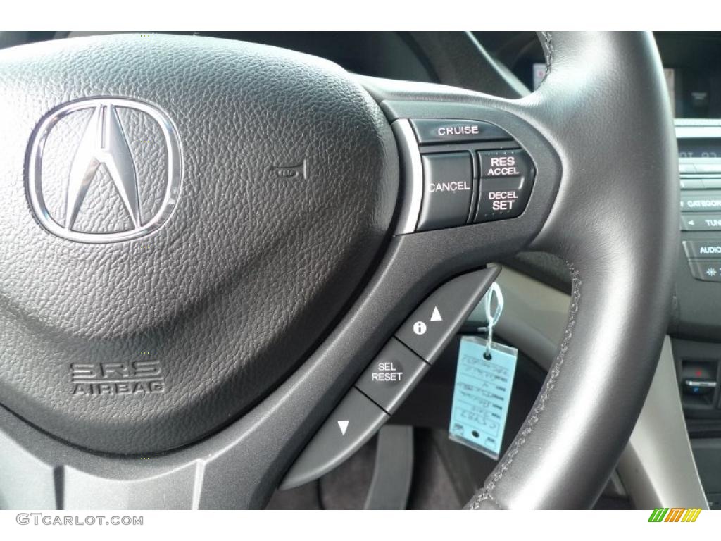 2010 TSX V6 Sedan - Grigio Metallic / Ebony photo #41