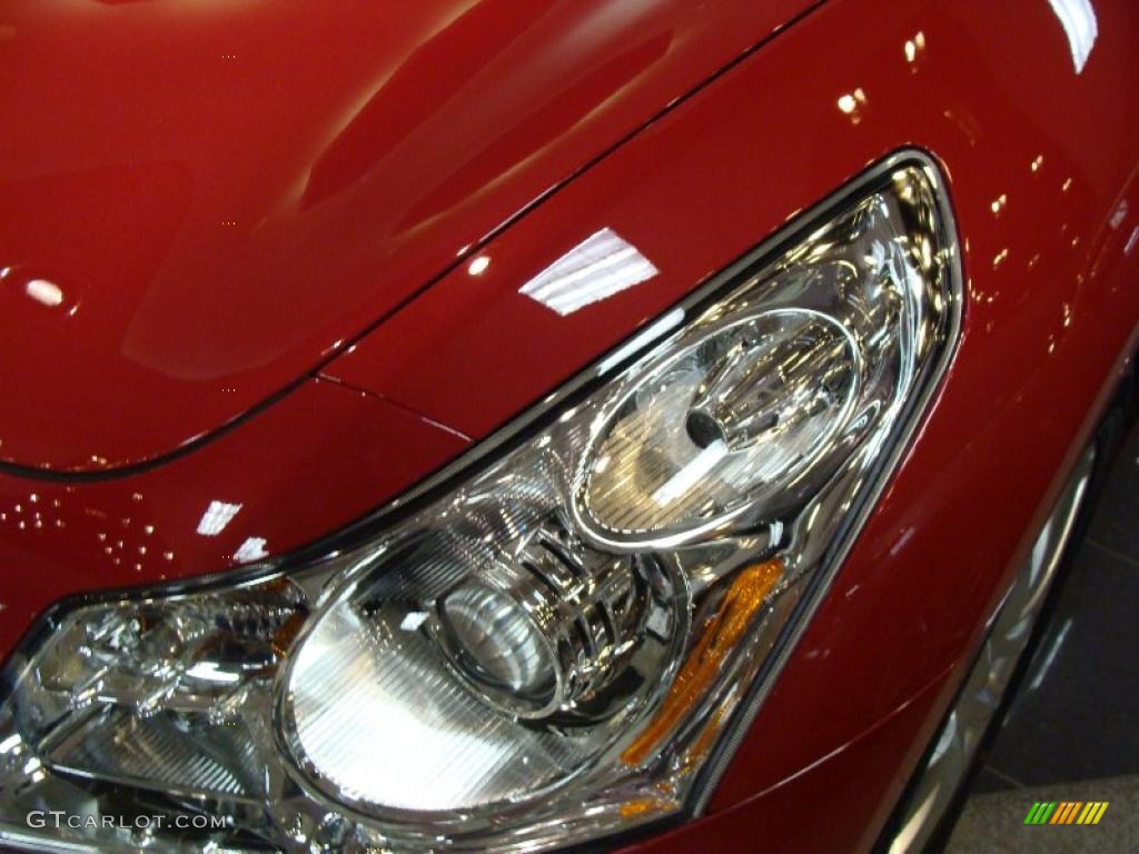 2009 G 37 x Sedan - Garnet Ember / Graphite photo #10