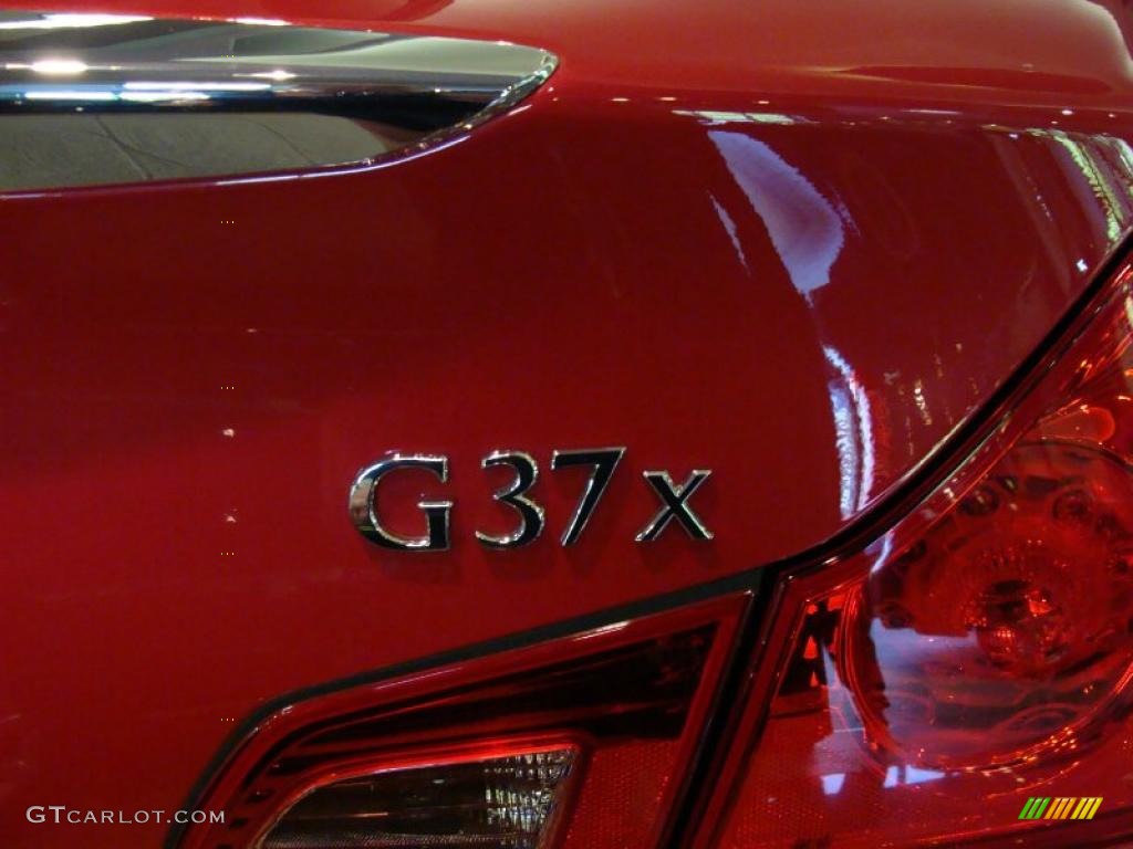 2009 G 37 x Sedan - Garnet Ember / Graphite photo #18