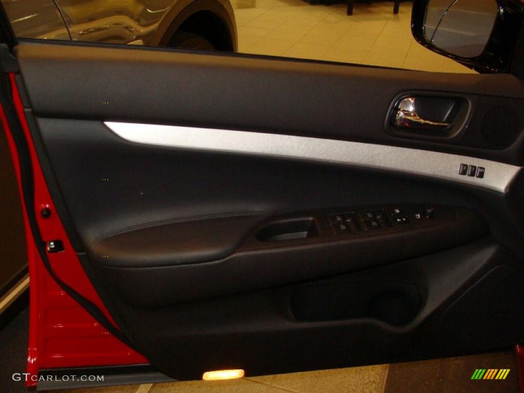 2009 G 37 x Sedan - Garnet Ember / Graphite photo #21