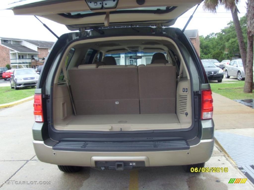 2003 Expedition Eddie Bauer - Estate Green Metallic / Medium Parchment photo #3