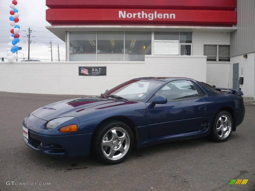 1994 3000GT VR-4 - Danube Blue Pearl Metallic / Black photo #1