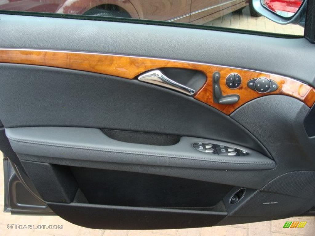 2008 E 350 4Matic Wagon - Flint Grey Metallic / Black photo #7