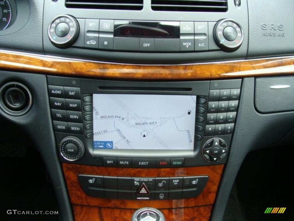 2008 E 350 4Matic Wagon - Flint Grey Metallic / Black photo #12