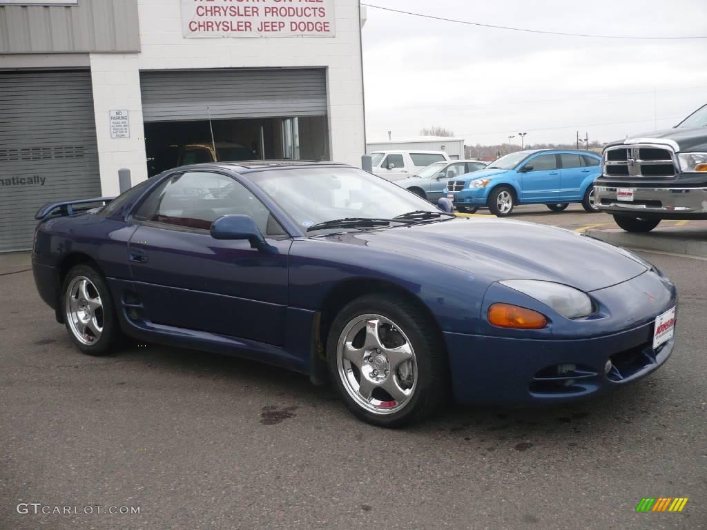 1994 3000GT VR-4 - Danube Blue Pearl Metallic / Black photo #3