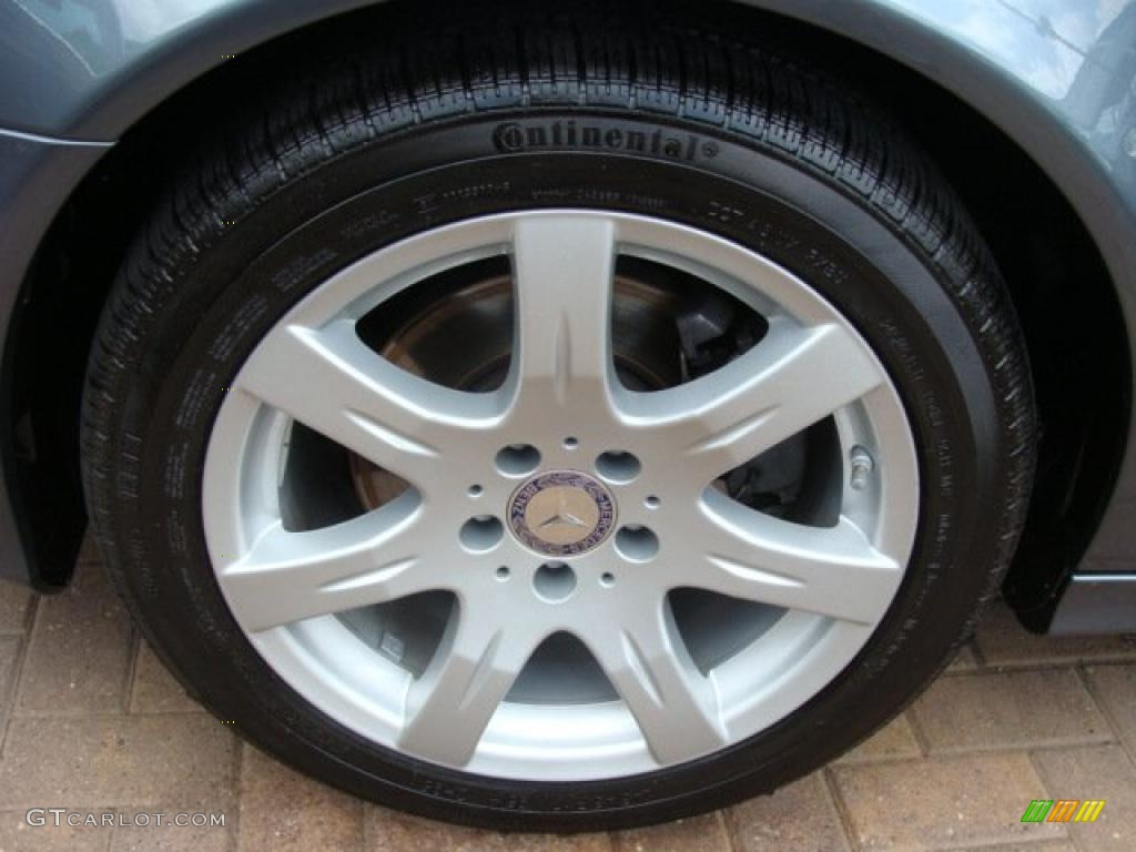 2008 E 350 4Matic Wagon - Flint Grey Metallic / Black photo #15