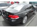 2008 Jet Black BMW 7 Series 750i Sedan  photo #3