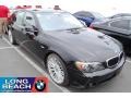 2008 Jet Black BMW 7 Series 750Li Sedan  photo #1