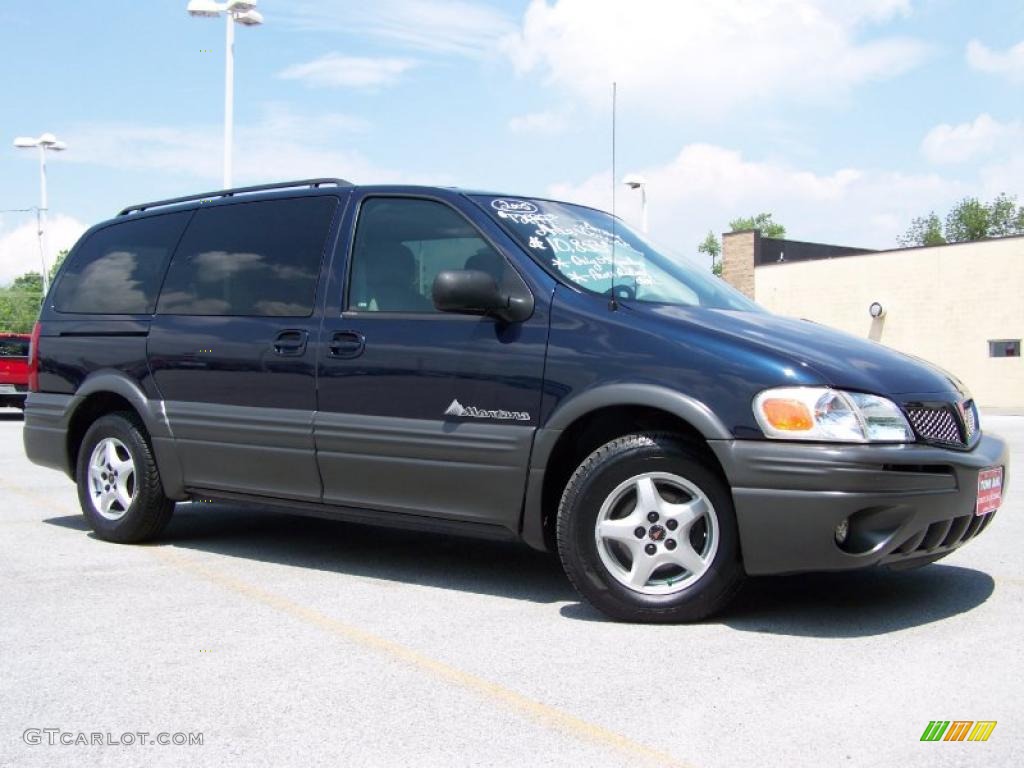 Dark Blue Metallic Pontiac Montana