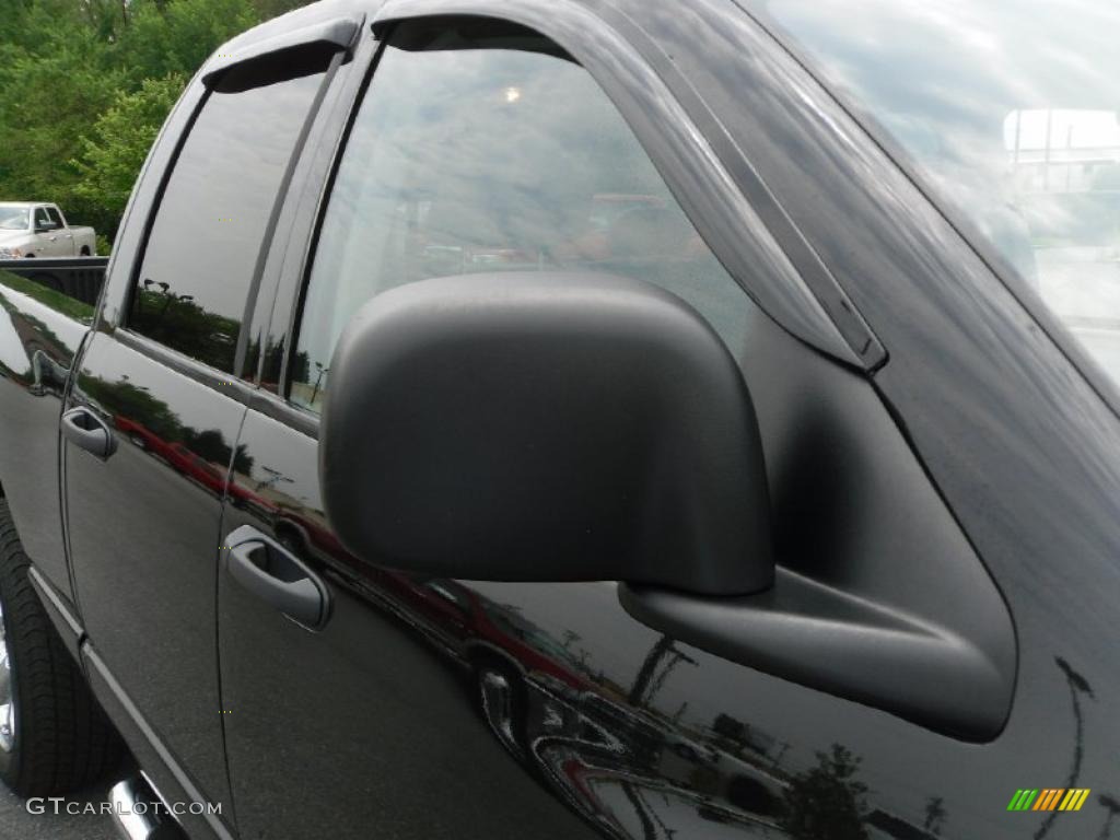 2008 Ram 1500 SLT Quad Cab 4x4 - Brilliant Black Crystal Pearl / Medium Slate Gray photo #22