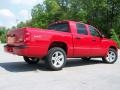 2008 Flame Red Dodge Dakota Big Horn Crew Cab 4x4  photo #7