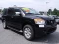 2010 Galaxy Black Metallic Nissan Armada SE  photo #7