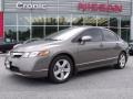 2008 Galaxy Gray Metallic Honda Civic EX-L Sedan  photo #1