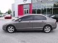 2008 Galaxy Gray Metallic Honda Civic EX-L Sedan  photo #2