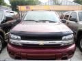 2005 Majestic Red Metallic Chevrolet TrailBlazer LS  photo #2