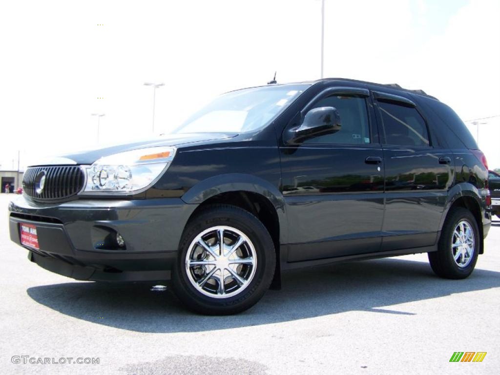 2004 Rendezvous CXL AWD - Black / Light Gray photo #5