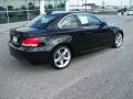 2009 Jet Black BMW 1 Series 135i Coupe  photo #3