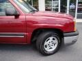 2004 Sport Red Metallic Chevrolet Silverado 1500 LS Extended Cab  photo #32