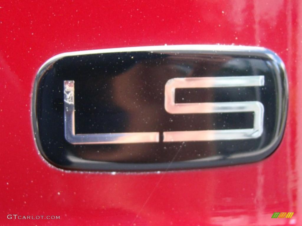 2004 Silverado 1500 LS Extended Cab - Sport Red Metallic / Medium Gray photo #36