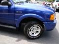 2002 Sonic Blue Metallic Ford Ranger Edge SuperCab  photo #28