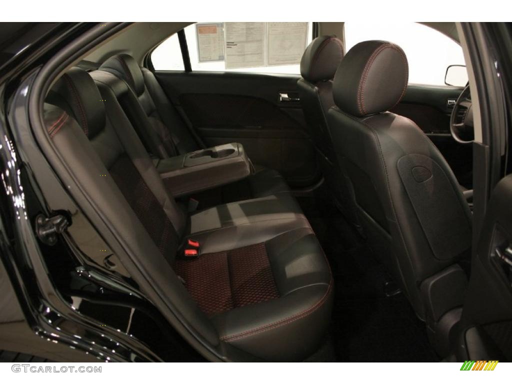 2008 Fusion SE V6 - Black Ebony / Charcoal Black photo #19