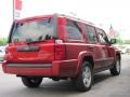 2006 Inferno Red Pearl Jeep Commander 4x4  photo #2