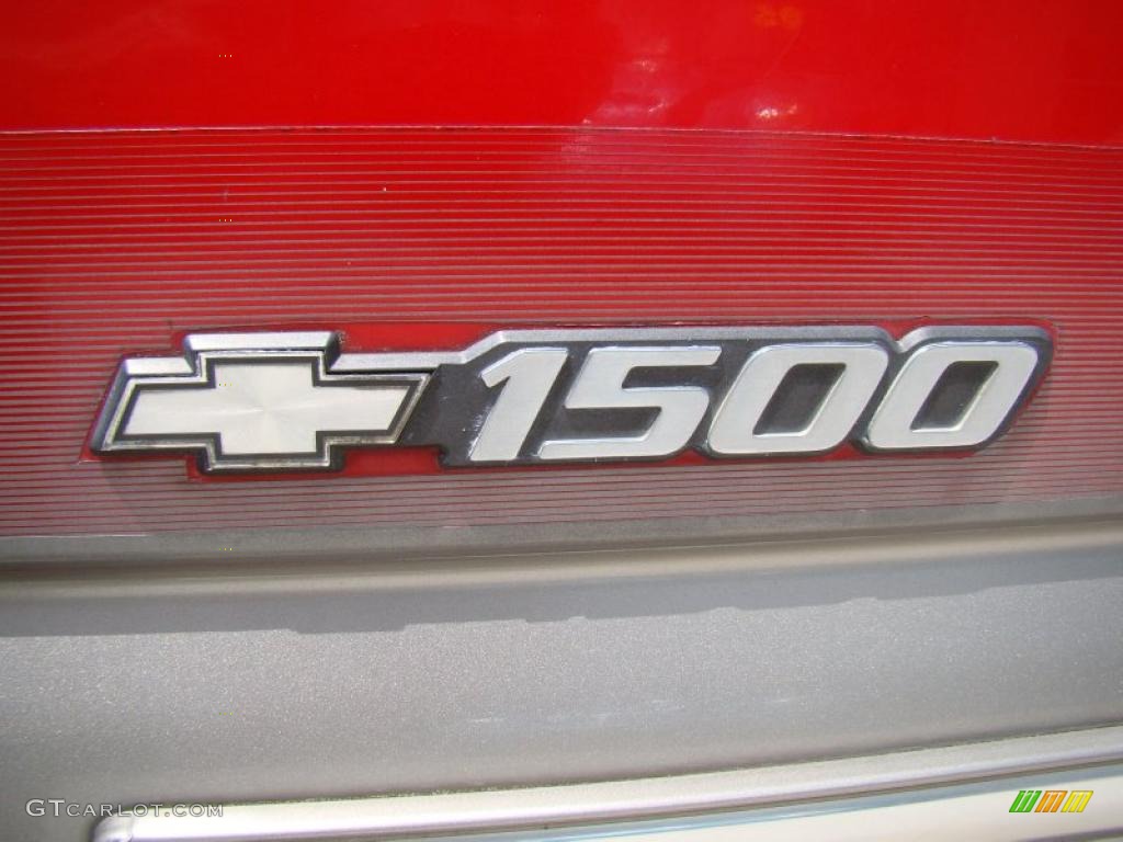 2000 Silverado 1500 Regular Cab - Victory Red / Medium Gray photo #32