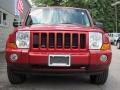 2006 Inferno Red Pearl Jeep Commander 4x4  photo #14