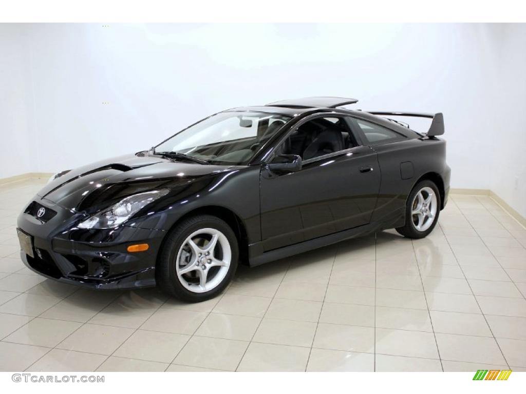 2004 Celica GTS - Black / Black photo #3