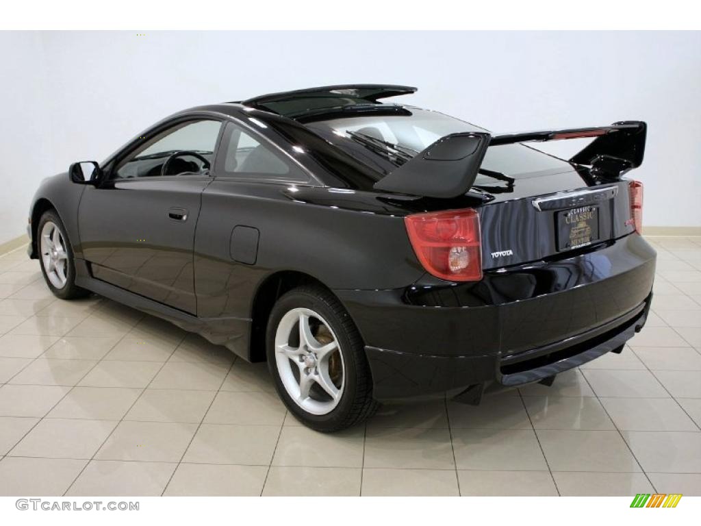 2004 Celica GTS - Black / Black photo #5
