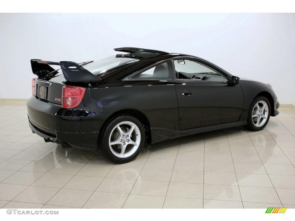 2004 Celica GTS - Black / Black photo #7